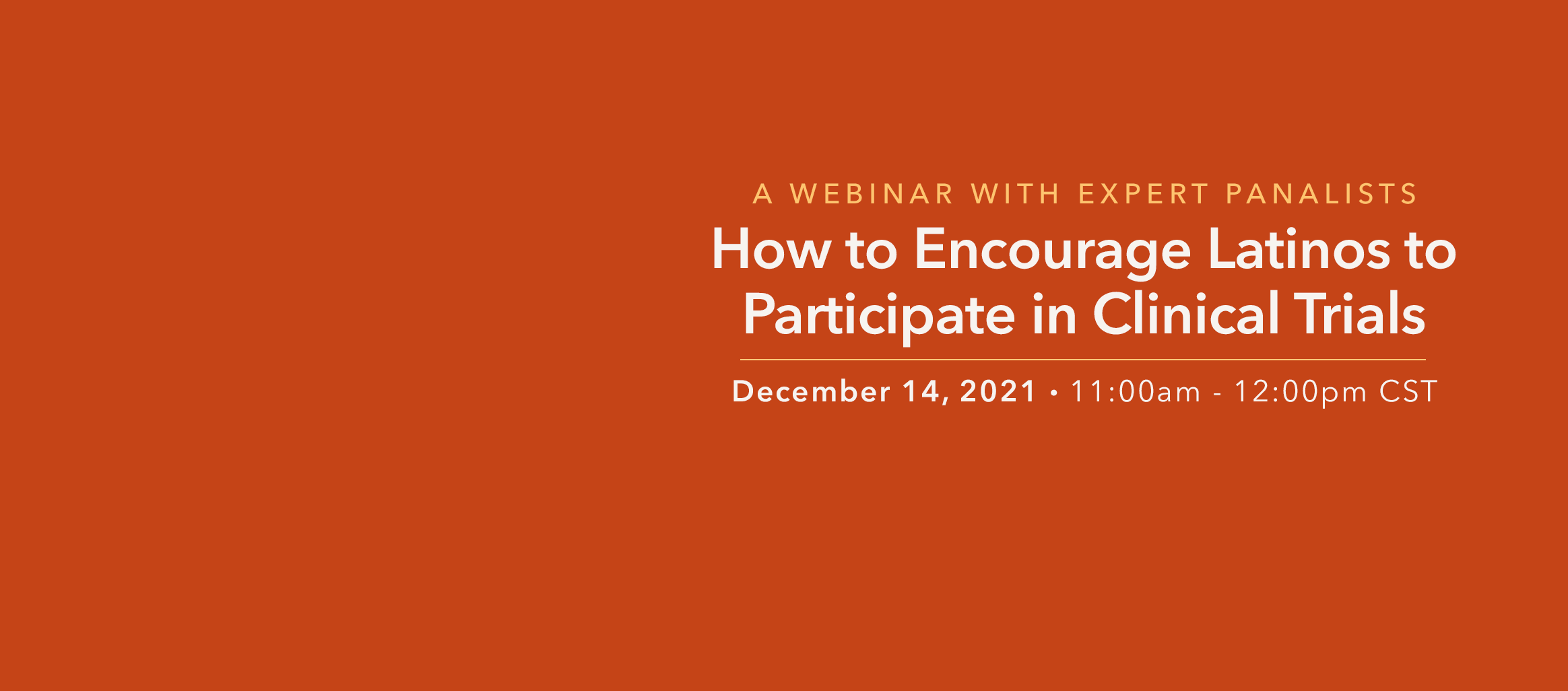 How to Encourage Latinos to Participate in Clinical Trials banner